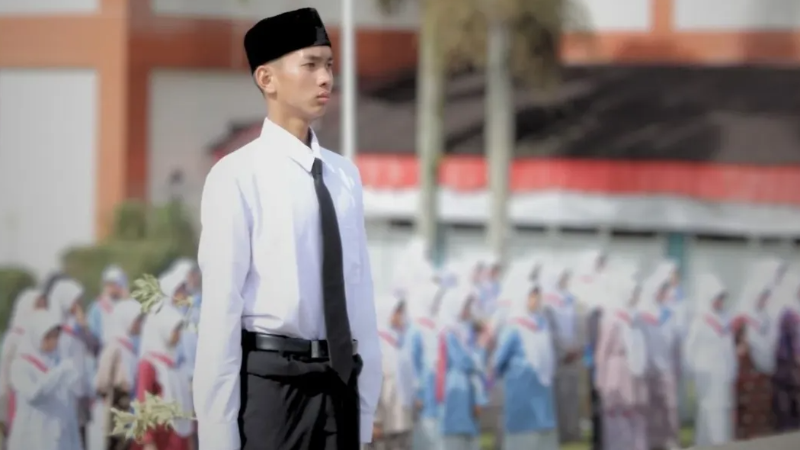 Ponpes Modern Nurul Ikhlas Padang Panjang Gelar Upacara Memasuki Masa Libur Ramadhan 2026